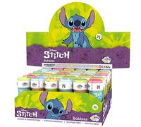DULCOP - Pack of 36 Stitch Bubbles - Soap Bubbles - 60 ml - 047333 - Multi-Coloured - Plastic - Official Licensed - Children's Toy - Outdoor Game - Ages 3 Years and Above