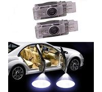 Duleutgnu Pack of 2 Car Door Logo LED Door Lighting Car Welcome Doors Entry Lighting Projector Lights 3D Ultra Bright Compatible with Mercedes Benz W203 CLK