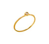 Dulong Delphis Ring 18 ct. Gold 0,02 ct. DEL3-A1150-54 - Woman - Gold Gold 54