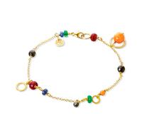 Dulong Sunset Diamond Bracelet 18 ct. Gold 0,30 ct. PIC4-A1106-3 - Woman - Gold Gold/Multicoloured 16 cm