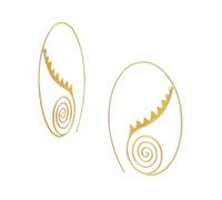 Dulong Thera Large Earrings 18 ct. Gold THE1-A1050 - Woman - Gold Gold