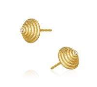 Dulong Thera Twist Earrings 18 ct. Gold 0,012 ct. THE1-A2050 - Woman - Gold Gold