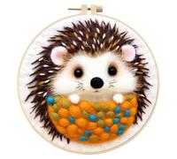 Dulov Needle Felting Kit DIY Wool Painting Animal Series 20cm
