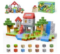 Dulsaera Magnetic Blocks-Build 110PCS Mine Magnet World Set Toys for Boys & Girls, T047