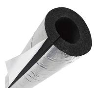 DULTAY Foam Half Split Water Pipe Insulation Lagging ID 22/27/34/43/48/60/76/89/108/140/165/219mm Exterior Pipe Insulation For Outdoor Water Pipes Faucets (Color : Thickness:20mm, Size : ID:34mm)