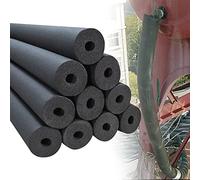 DULTAY Foam Rubber Plastic Insulation Pipe Wrap 6/13/16/20/25/32/43/50mm*15mm Polyethylene Tube Insulation Sponge Hollow Pipeline Sleeve For Industry And Construction (Size : ID:16mm)