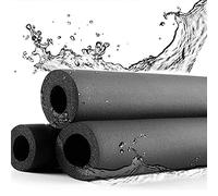 DULTAY Pipe Insulation Tubing ID 6/10/13/16/19/25/32/38/60/76/89mm 1.6m Length Water Tube Insulation Wrap Thickness 9mm Hollow Foam Tubes For Domestic Heating And Plumbing (Size : ID:38mm)