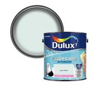 Dulux 500001 Easycare Bathroom Soft Sheen Emulsion Paint for Walls and Ceilings - Jade White 2. 5 litres