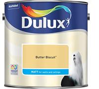 Dulux 500006 Du Matt Paint, 2.5 L - Butter Biscuit