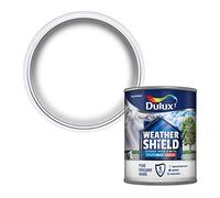 Dulux 5091115 Weathershield One Coat Exterior Gloss, Pure Brilliant White, 750 ml