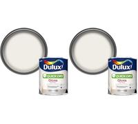 Dulux 5211185 Quick Dry Gloss Paint For Wood And Metal - Timeless 750Ml (Pack of 2)