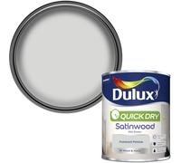 Dulux 5211306 Quick Dry Satinwood Paint For Wood And Metal - Polished Pebble 75