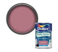 Dulux One Coat Raspberry Diva Matt Emulsion Paint, 1.25L