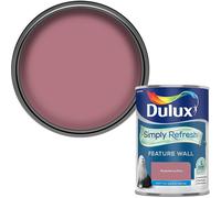 Dulux 5569237 Simply Refresh Feature Wall Matt Emulsion Paint - Raspberry Diva - 1.25L