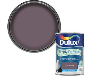 Dulux 5569241 Simply Refresh Feature Wall Matt Emulsion Paint, Acai Berry, 1.25