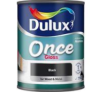 Dulux 750ml Once Gloss Black