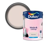 Dulux Blush Pink Matt Wall & Ceiling Emulsion Paint, 5L