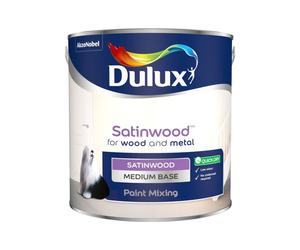 Dulux - Colour Mixing 2.5L - Satinwood Medium Base