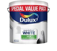 Dulux Crown Berger Pure Brilliant White Silk Paints Wall Ceilings