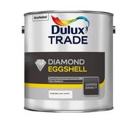 Dulux Diamond Eggshell Paint Trade Pure Brilliant White Magnolia Cleanable Paint