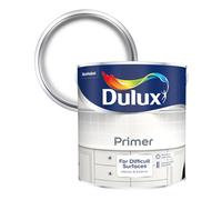 Dulux Difficult Surfaces White Primer & Undercoat, 2.5L