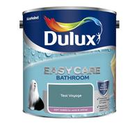 Dulux Easycare bathroom Soft Sheen Paint - Teal Voyage - 2.5L