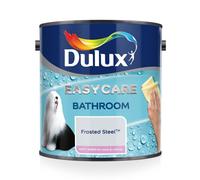 Dulux Easycare Bathroom Plus Soft Sheen Paint, Frosted Steel, 2.5 Litre
