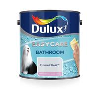 Dulux Easycare Bathroom Plus Soft Sheen Paint, Frosted Steel, 2.5 Litre