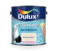 Dulux Easycare Bathroom Plus Soft Sheen Paint, Natural Calico, 2.5 Litre