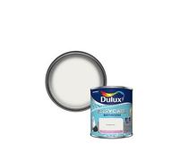 Dulux Easycare Bathroom Soft Sheen Paint, Pure Brilliant White 1L