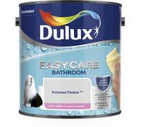 Dulux 5275837 Easycare Bathroom Soft Sheen Emulsion Paint For Walls And Ceilings - Polished Pebble 2.5L