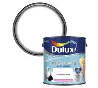 Dulux Bathroom+ Soft Sheen 1L Pure Brilliant White Paint New