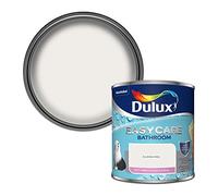 Dulux 500001 Easycare Bathroom Soft Sheen Emulsion Paint for Walls and Ceilings - Pure Brilliant White 1L