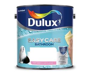 Dulux Easycare Bathroom Soft Sheen, Pure Brilliant White 1L