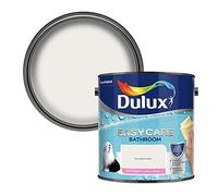 Dulux Easycare Bathroom Plus Soft Sheen Paint, Pure Brilliant White, 2.5 Litre