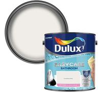 Dulux Easycare Bathroom Plus Soft Sheen Paint, Pure Brilliant White, 2.5 Litre