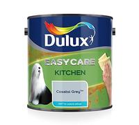 Dulux Easycare Kitchen Matt Emulsion Paint For Walls And Ceilings - Coastal Grey 2.5 Litres