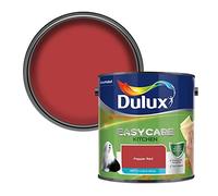 Dulux Easycare Kitchen Matt Emulsion Paint For Walls And Ceilings - Pepper Red 2. 5 Litres