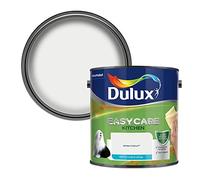 Dulux Easycare Kitchen Matt Emulsion Paint For Walls And Ceilings - White Cotton 2.5 Litres