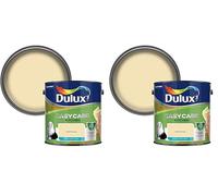 Dulux Easycare Kitchen Matt Emulsion Paint For Walls And Ceilings - Wild Primrose 2.5 Litres (Pack of 2)