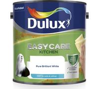 Dulux Easycare Kitchen Matt Emulsion Paint For Walls And Ceilings - Pure Brilliant White 2.5L