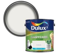 Dulux Easycare Kitchen Matt Emulsion Paint For Walls And Ceilings - Pure Brilliant White 2.5L