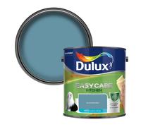 Dulux Easycare Kitchen Matt Emulsion Paint For Walls And Ceilings - Stonewashed Blue 2.5 Litres