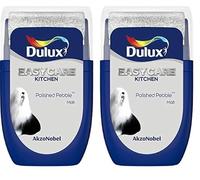 Dulux Easycare Kitchen Tester Paint, Polished Pebble, 30 ml (Pack of 2)