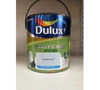 Dulux Easycare Kitchen Matt Emulsion Paint For Walls And Ceilings - Pure Brilliant White 2.5L
