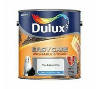 Dulux Easycare Pure brilliant white Matt Emulsion paint 2.5L
