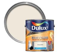Dulux Easycare Washable and Tough Matt Emulsion Paint For Walls And Ceilings - Almond White 2.5 Litres