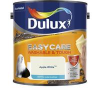 Dulux Easycare Washable & tough Apple white Matt Emulsion paint 2.5L