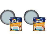 Dulux Easycare Washable & Tough Matt Emulsion Paint - Coastal Grey - 2.5L (Pack of 2)
