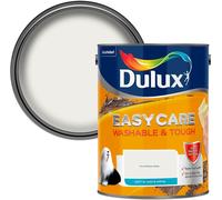 Dulux Easycare Pure brilliant white Matt Emulsion paint 5L